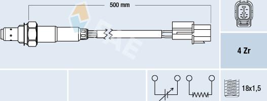 FAE 77785 - Lambda-sonda parts5.com