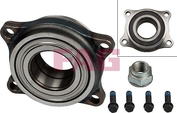 FAG 713 6064 10 - Wheel hub, bearing Kit parts5.com