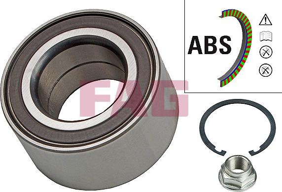 FAG 713 6157 30 - Zestaw łożysk koła parts5.com