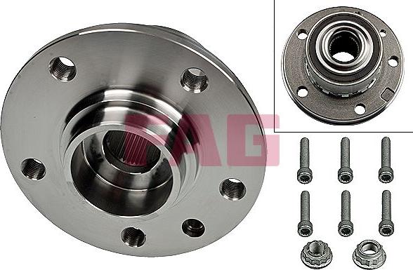 FAG 713 6106 50 - Wheel hub, bearing Kit parts5.com