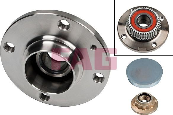 FAG 713 6103 20 - Wheel hub, bearing Kit parts5.com