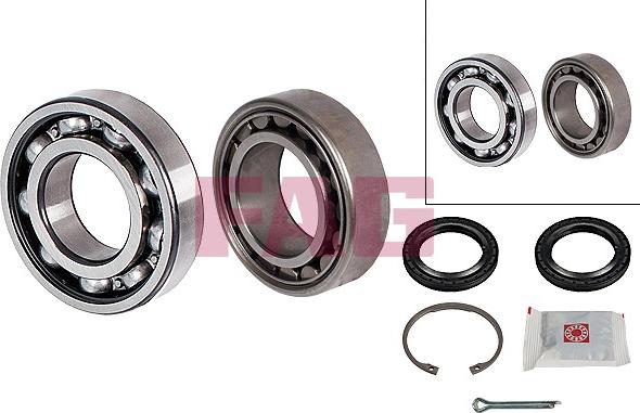 FAG 713 6115 50 - Zestaw łożysk koła parts5.com