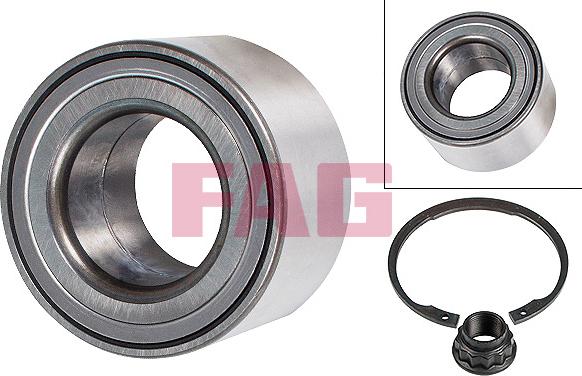 FAG 713 6187 80 - Wheel hub, bearing Kit parts5.com