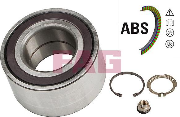 FAG 713 6309 90 - Zestaw łożysk koła parts5.com