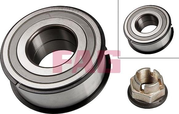 FAG 713 6300 50 - Zestaw łożysk koła parts5.com