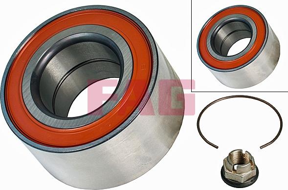 FAG 713 6300 30 - Комплект подшипника ступицы колеса parts5.com