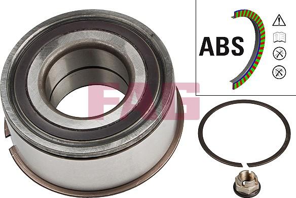 FAG 713 6308 30 - Wheel hub, bearing Kit parts5.com