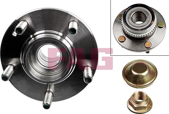 FAG 713 6265 20 - Wheel hub, bearing Kit parts5.com