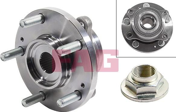 FAG 713 6268 10 - Wheel hub, bearing Kit parts5.com