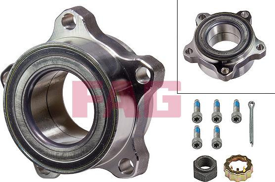 FAG 713 6789 10 - Wheel hub, bearing Kit parts5.com