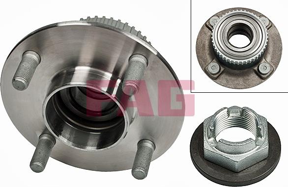 FAG 713 6783 50 - Wheel hub, bearing Kit parts5.com