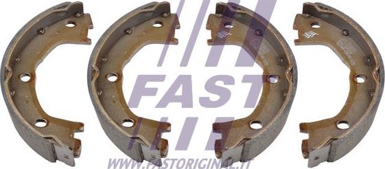 Fast FT30070 - Sada brzdových čelistí parts5.com