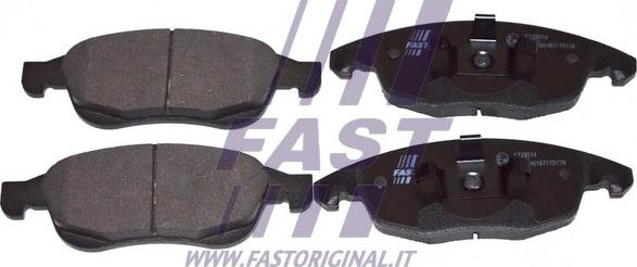 Fast FT29514 - Σετ τακάκια, δισκόφρενα parts5.com