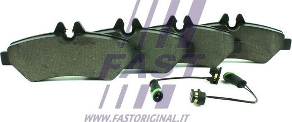 Fast FT29020 - Komplet pločica, disk-kočnica parts5.com