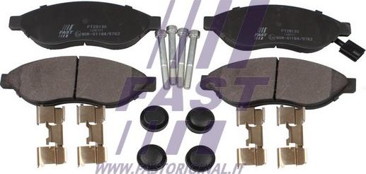 Fast FT29130 - Σετ τακάκια, δισκόφρενα parts5.com