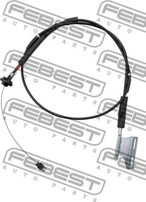 Febest 0499-ACCS - Cable del acelerador parts5.com