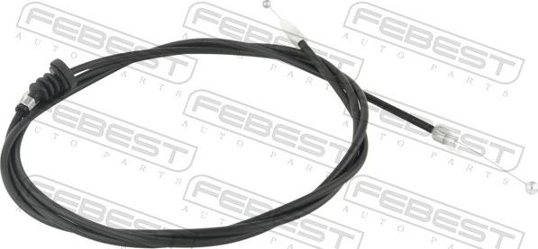 Febest 04101V93F - Cable del capó del motor parts5.com