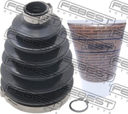 Febest 0417P-CU2 - Bellow, drive shaft parts5.com