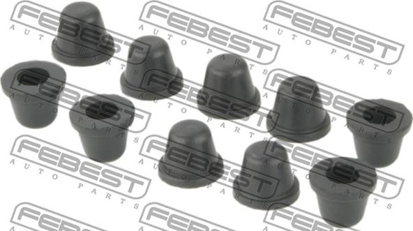 Febest 0199-CAP1-PCS10 - Μεταλλικό κάλυμμα, δαγκάνα φρένων parts5.com