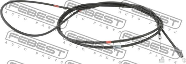Febest 01101-GDJ150F - Cable del capó del motor parts5.com
