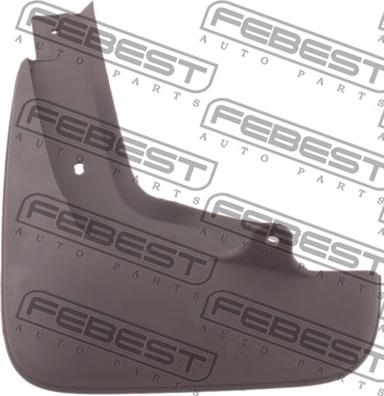 Febest 0186-MCV30FLH - Montaj seti, çamurluk parts5.com