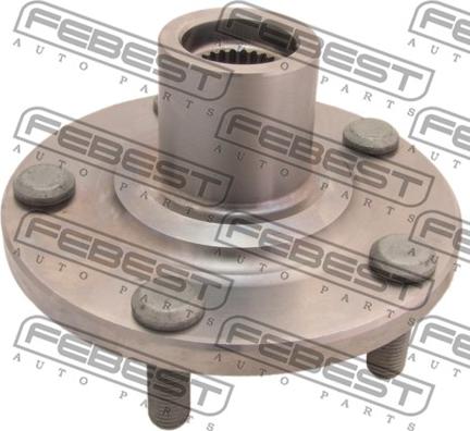 Febest 0182-ACV30F - Ступица колеса, поворотный кулак parts5.com