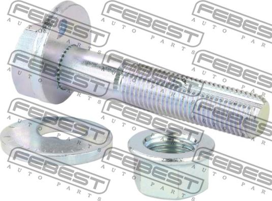 Febest 0829-002-KIT - Βίδα διόρθωσης γωνίας κάμπερ parts5.com