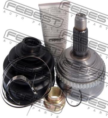 Febest 0310-021A50 - Каре комплект, полуоска parts5.com