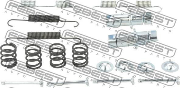 Febest 0204-J32R-KIT - Accessory Kit, parking brake shoes parts5.com