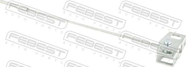 Febest 02100-T31F - Cable, parking brake parts5.com