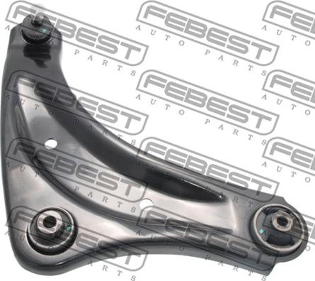 Febest 0224-F15RH - Рычаг подвески колеса parts5.com