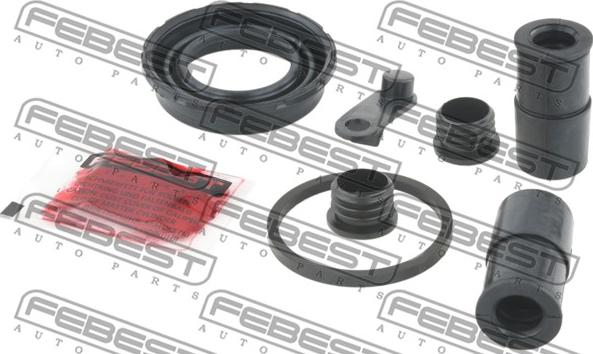 Febest 1975-E83R - Σετ επισκευής, δαγκάνα φρένων parts5.com