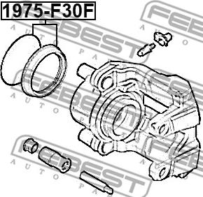 Febest 1975-F30F - Kit de réparation, étrier de frein parts5.com