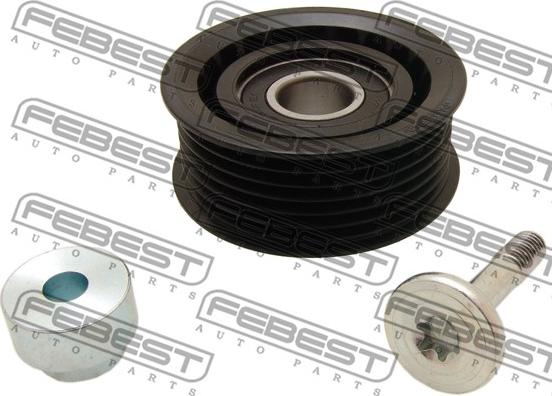 Febest 1488-001 - Deflection / Guide Pulley, v-ribbed belt parts5.com