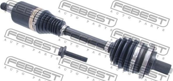 Febest 1614-211RH - Pogonsko vratilo parts5.com