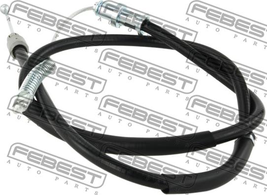 Febest 16100-906R - Cable, parking brake parts5.com