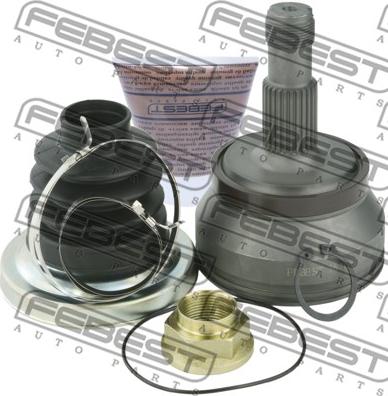 Febest 1610-204A96R - Liigendlaager, veovõll parts5.com