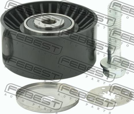 Febest 1088-J300 - Rola ghidare / conducere, curea transmisie parts5.com