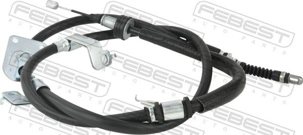 Febest 12100-D7LH - Seilzug, Feststellbremse parts5.com