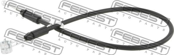 Febest 12101-F2S - Cable del capó del motor parts5.com