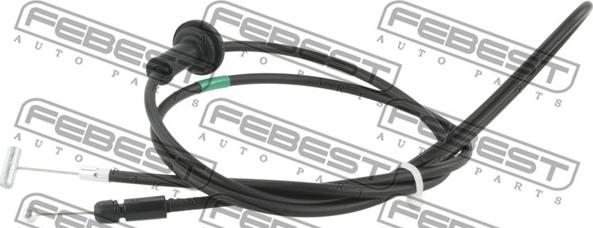 Febest 12101-H5L - Cablu, capota motor parts5.com