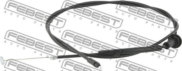 Febest 12101-SBL - Жило за капака на двигателя parts5.com