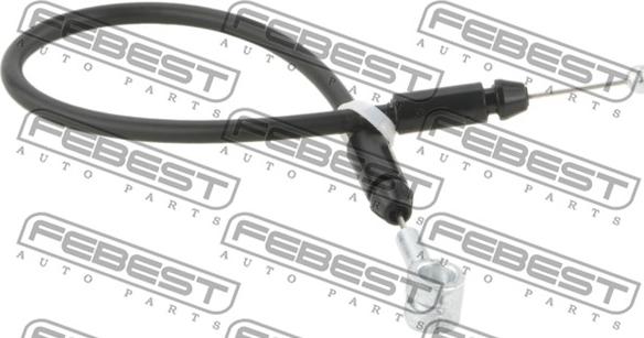 Febest 12101-SBS - Uže poklopca motora parts5.com