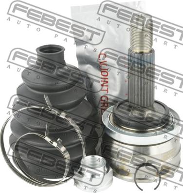 Febest 1210-H517 - Liigendlaager, veovõll parts5.com