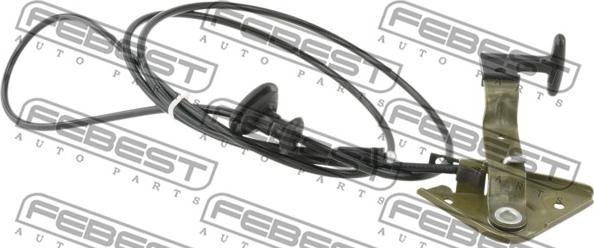 Febest 17101-A4B5 - Cablu, capota motor parts5.com