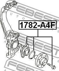 Febest 1782-A4F - Wheel Hub parts5.com