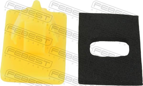 Febest 88570-192 - Klips, süs / koruma çitası parts5.com