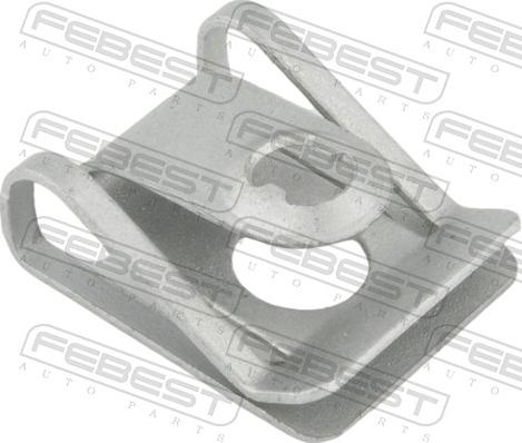 Febest 88570-163 - Klips, süs / koruma çitası parts5.com