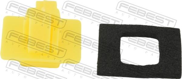 Febest 88570-189 - Klips, süs / koruma çitası parts5.com