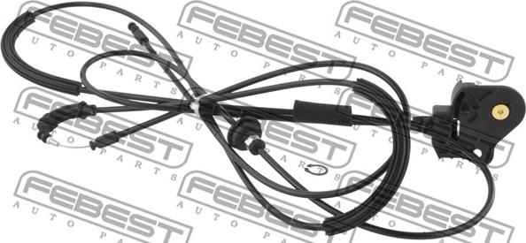 Febest 29101-RRE - Cablu, capota motor parts5.com